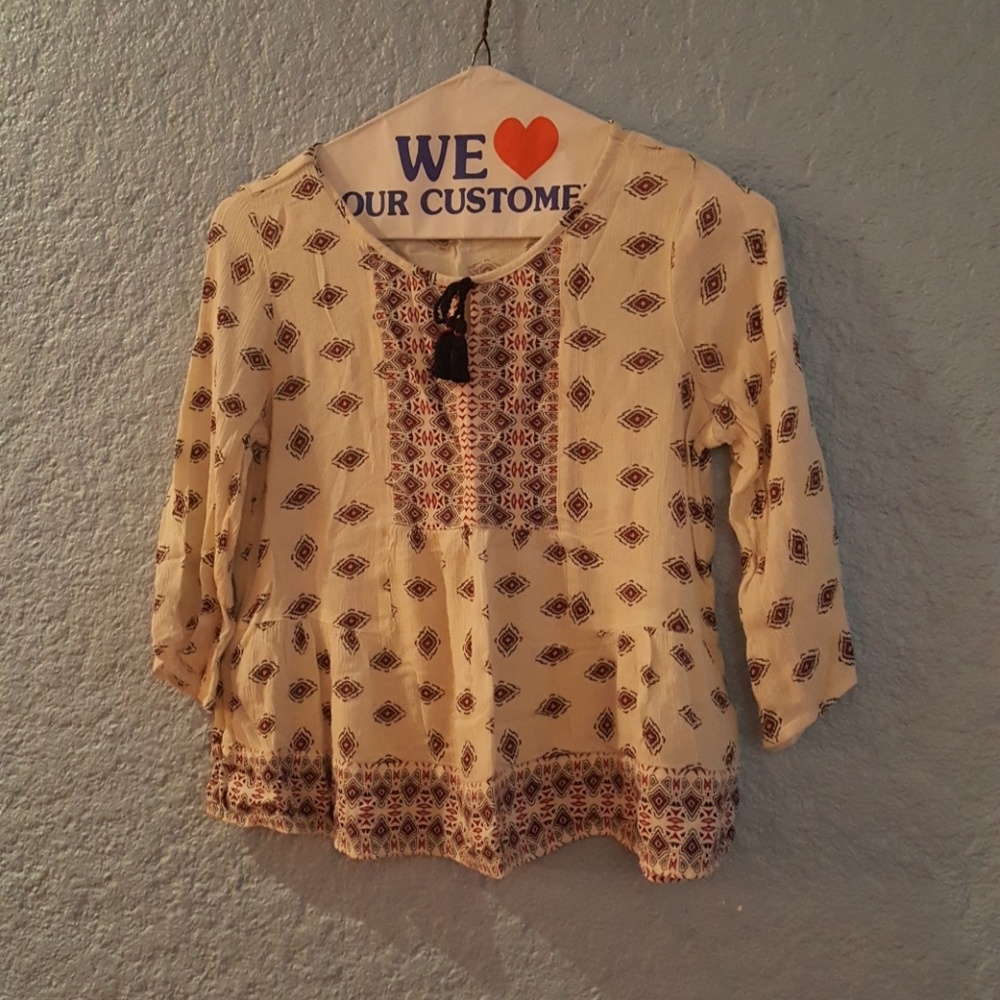 Arizona Aztec Print Top